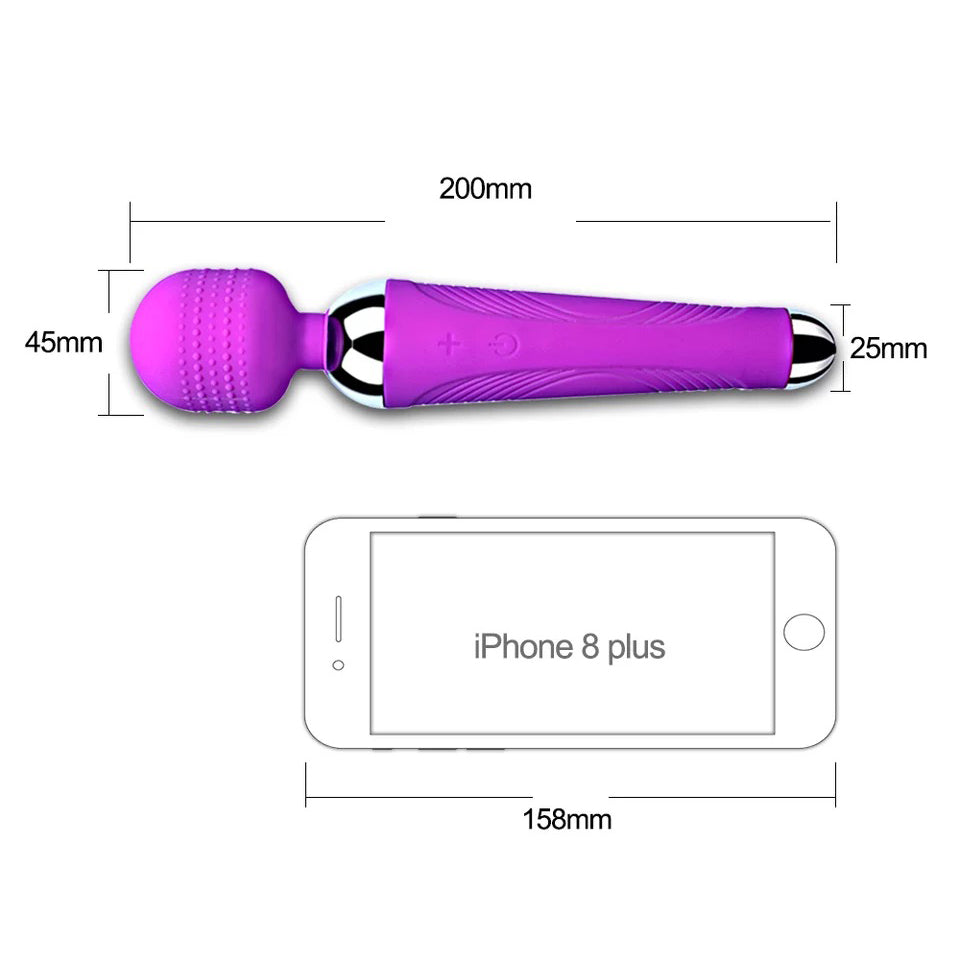 [#06] Varinha mágica estimulador de clítoris