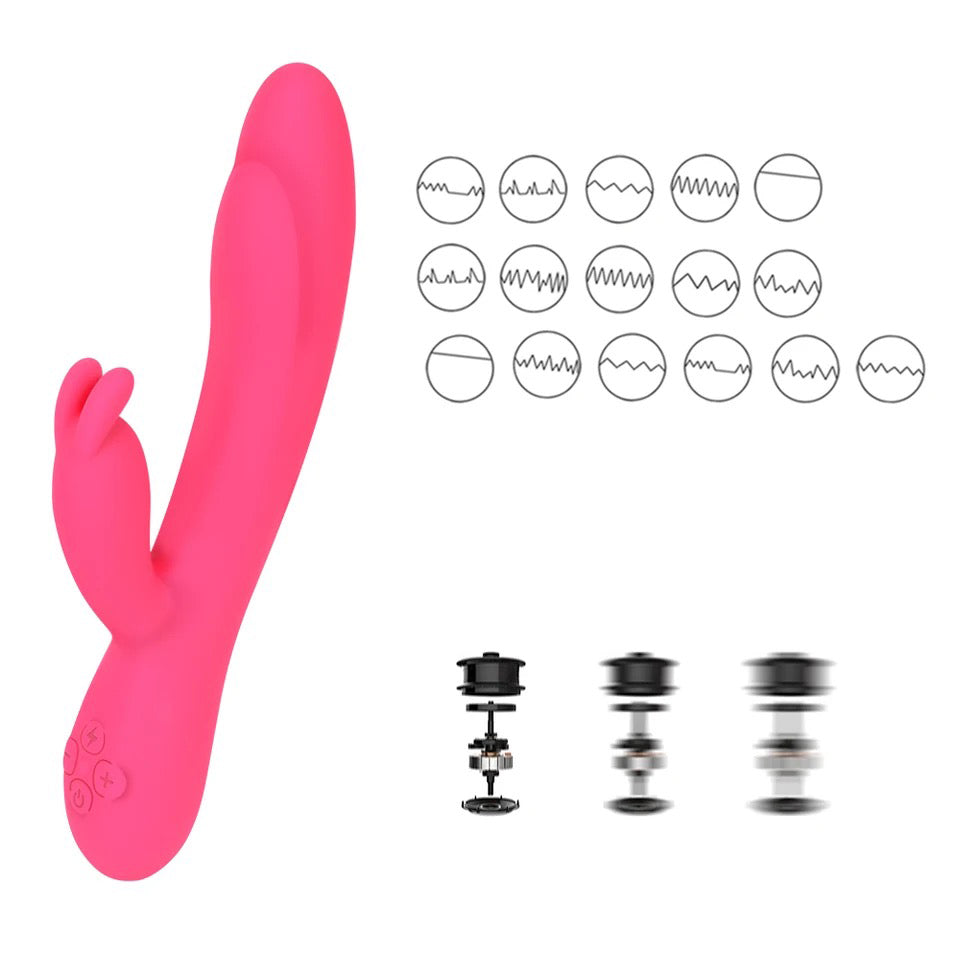 [#01] Vibrador coelho estimulador de clítoris