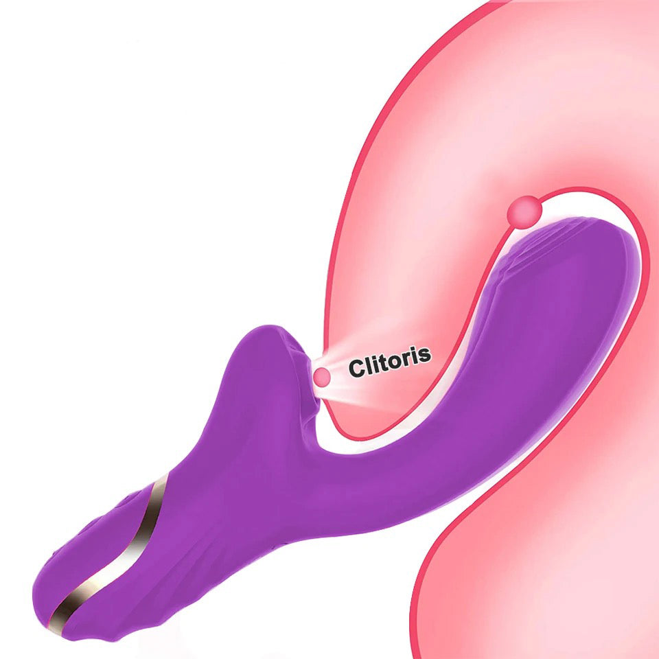 [#05] Vibrador sugador de clitorís por vácuo