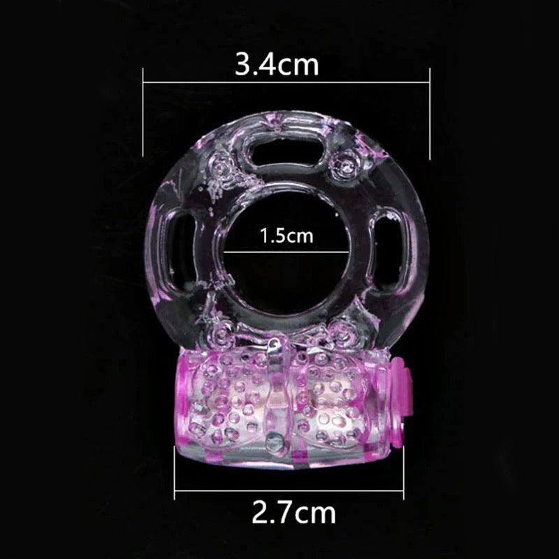 ♥ Anel vibrador para pénis