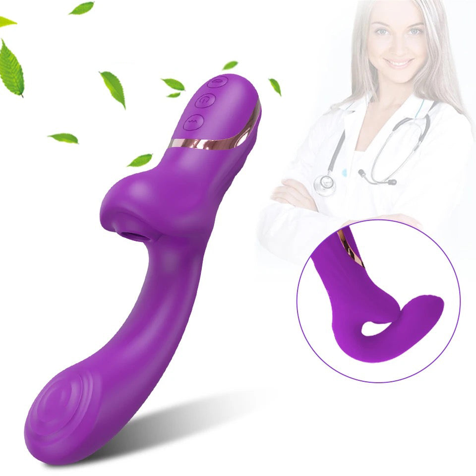 [#05] Vibrador sugador de clitorís por vácuo