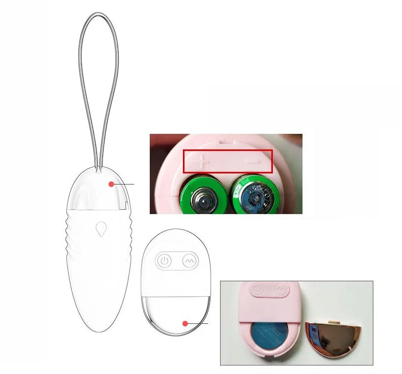 [#20] Vibrador ovo remoto