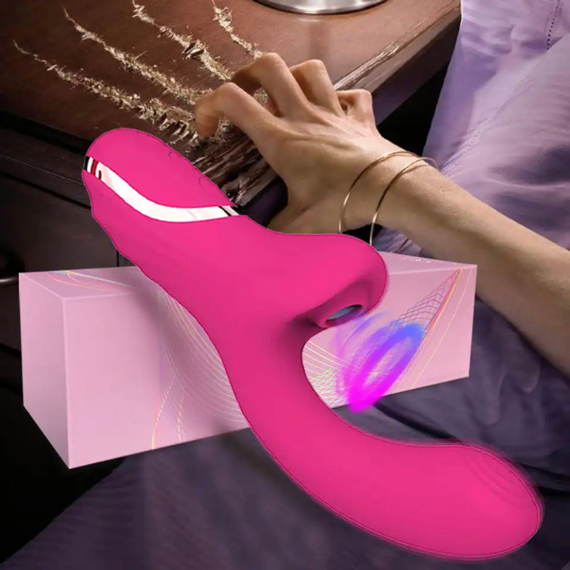 [#05] Vibrador sugador de clitorís por vácuo