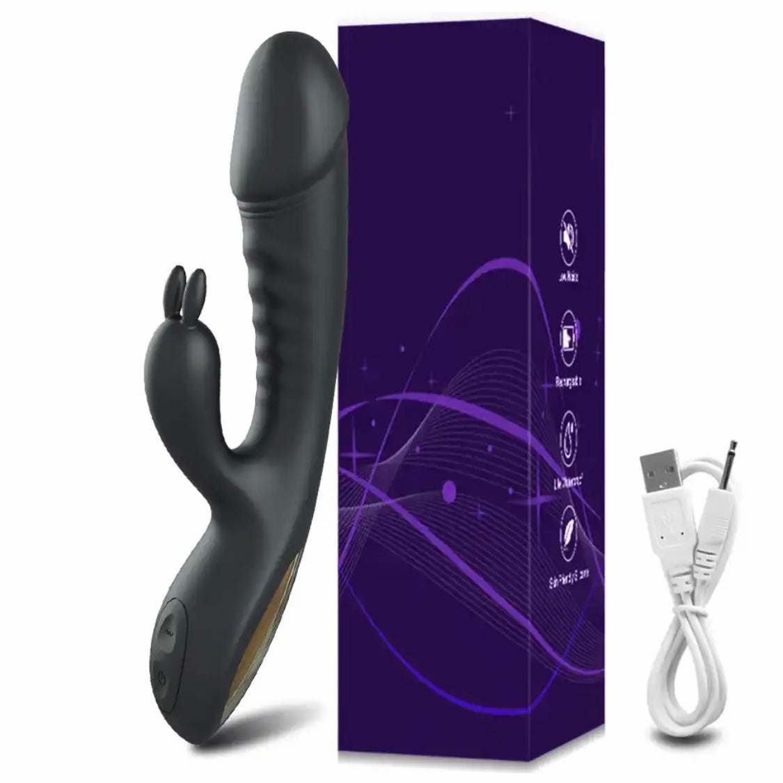 [#07] Vibrador coelho estimulador de clítoris