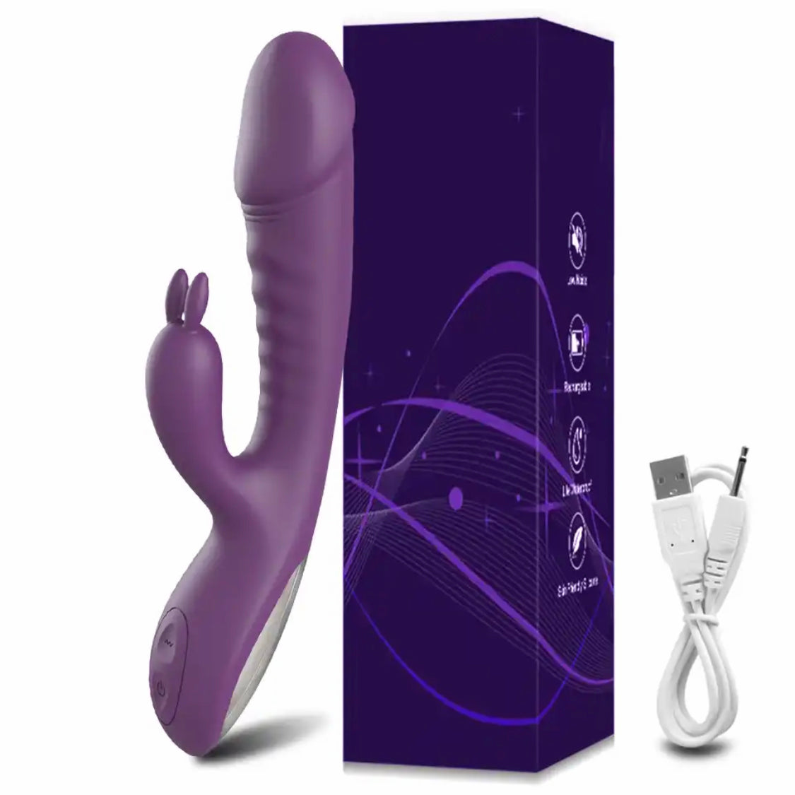 [#07] Vibrador coelho estimulador de clítoris