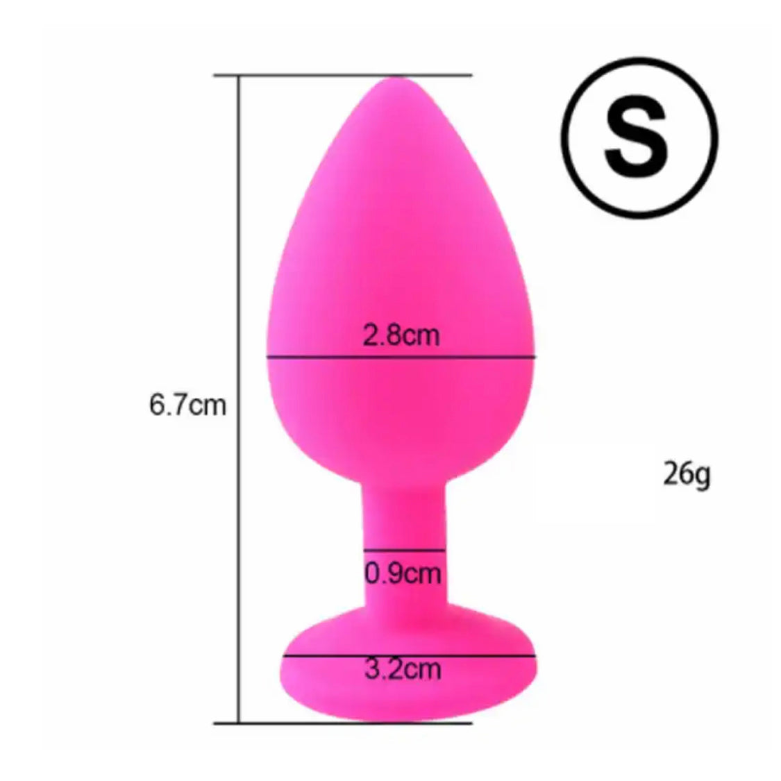 [#24] Plug anal em silicone