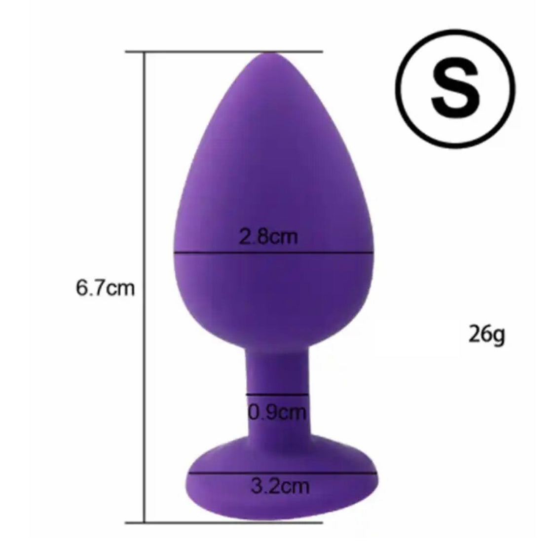 [#24] Plug anal em silicone