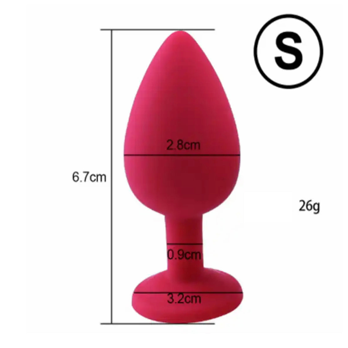 [#24] Plug anal em silicone