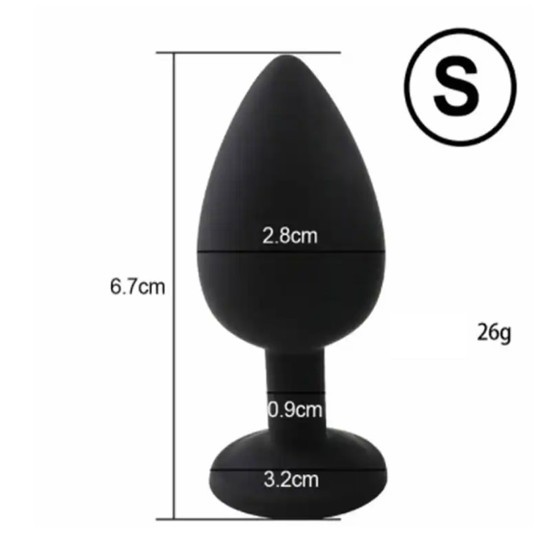 [#24] Plug anal em silicone